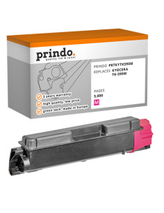 Toner Compatible Magenta pour Kyocera FS-C2026MFP - 5 000 pages référence TK-590m