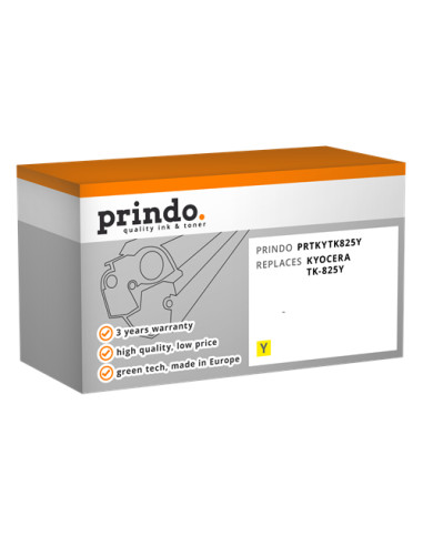 Toner Compatible Jaune pour Kyocera KM-C2520 - 7 000 pages référence TK-825y