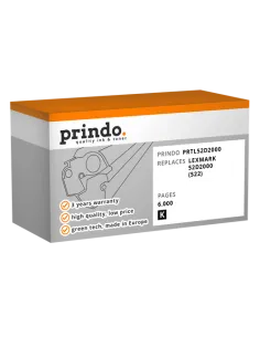 Toner Compatible Noir pour Lexmark MS810n - 6 000 pages référence 52D2000