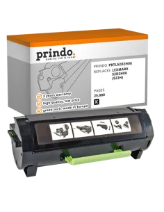 Toner Compatible Noir pour Lexmark MS810n - 25 000 pages référence 52D2H00