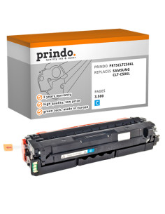 Toner Compatible Cyan pour Samsung CLP-680ND - 3 500 pages référence CLT-C506L