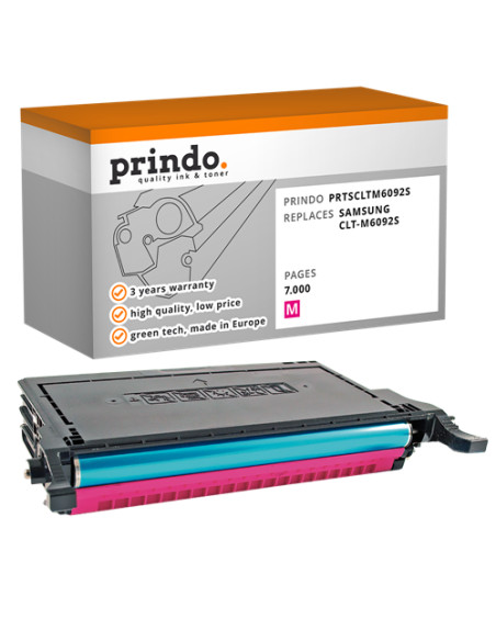 Toner Compatible Magenta pour Samsung CLP-770ND - 7 000 pages référence CLT-M6092S