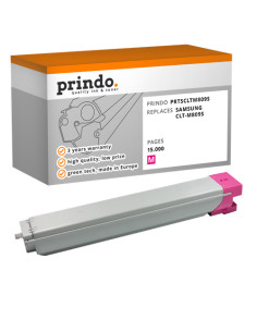 Toner Compatible Magenta pour Samsung CLX-9201NA - 15 000 pages référence CLT-M809S