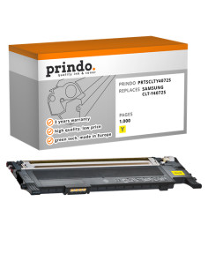 Toner Compatible Jaune pour Samsung CLP-320 - 1 000 pages référence CLT-Y4072S