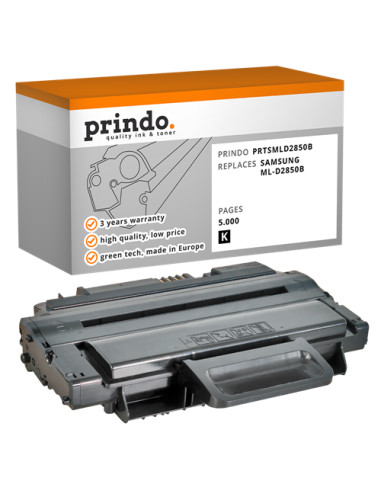 Toner Compatible Noir pour Samsung ML-2850N - 5 000 pages référence ML-D2850B