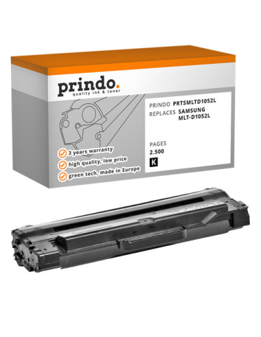Toner Compatible Noir pour Samsung ML-1910 - 2 500 pages référence MLT-D1052L