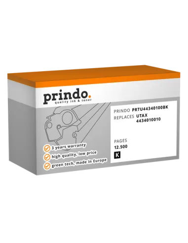 Toner Compatible Noir pour Utax P-4030D - 12 500 pages référence 4434010010