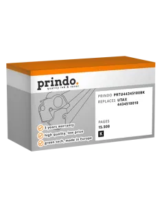 Toner Compatible Noir pour Utax P-4530DN - 15 500 pages référence 4434510010