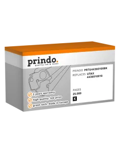 Toner Compatible Noir pour Utax P-5030DN - 25 000 pages référence 4436010010