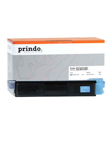 Toner Compatible Cyan pour Utax CLP 3721 - 2 800 pages référence 4472110011