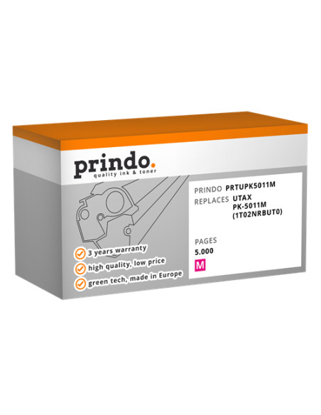 Toner Compatible Magenta pour Utax P-C3060 MFP - 5 000 pages référence PK-5011M