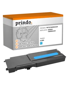 Toner Compatible Cyan pour Xerox WorkCentre 6605 - 6 000 pages référence 106R02229