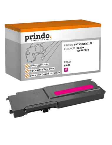 Toner Compatible Magenta pour Xerox WorkCentre 6605 - 6 000 pages référence 106R02230