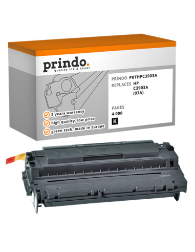 Toner Compatible Noir pour HP LaserJet 5P - 4 000 pages référence C3903A
