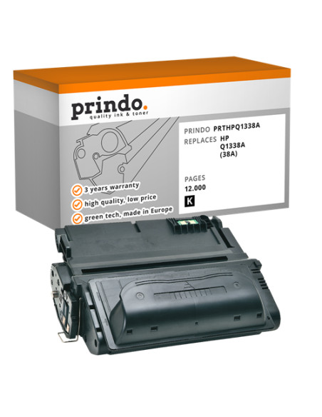 Toner Compatible Noir pour HP LaserJet 4200 Serie - 12 000 pages référence Q1338A