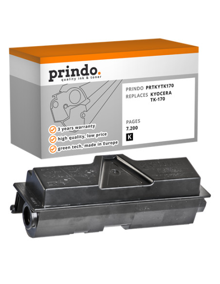 Toner Compatible Noir pour Kyocera FS-1320D - 7 200 pages référence TK-170