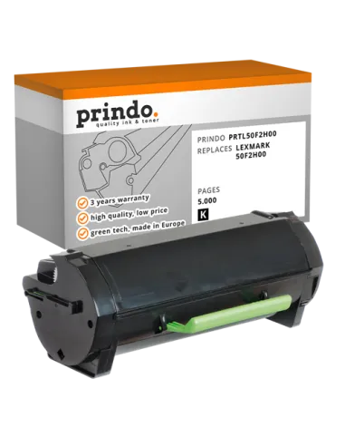 Toner Compatible Noir pour Lexmark MS310d - 5 000 pages référence 50F2H00