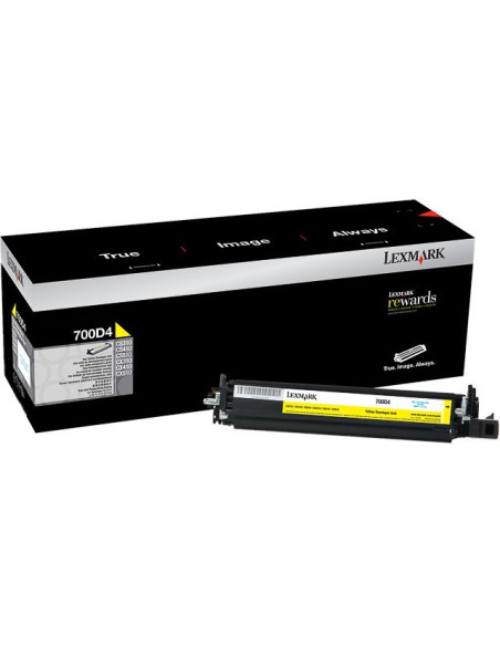 70C0D40 - Toner Jaune original Lexmark 40000 pages 