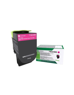 71B2HM0 - LEXMARK Cartouche Toner CS417,CX417 HC LRP Magenta 3 500 pages 