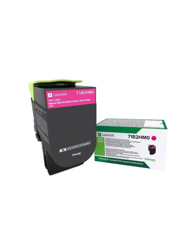 71B2HM0 - LEXMARK Cartouche Toner CS417,CX417 HC LRP Magenta 3 500 pages 