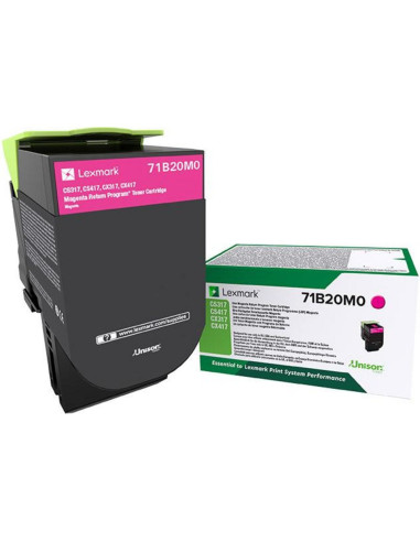 71B20M0 - Toner Magenta original Lexmark 2300 pages 