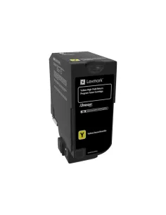 74C2HY0 - Toner Jaune original Lexmark 12000 pages 