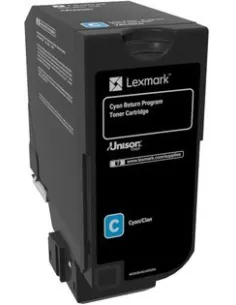 74C20C0 - Toner Cyan original Lexmark 3000 pages 