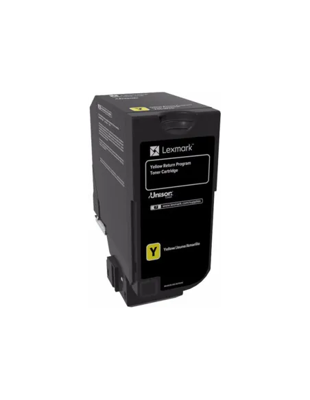 74C20Y0 - Toner Jaune original Lexmark 3000 pages 