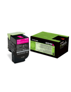 80C2HM0 - Toner Magenta original Lexmark 3000 pages 