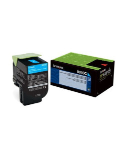 80C2SC0 - Toner Cyan original Lexmark 802SC - 2000 pages 