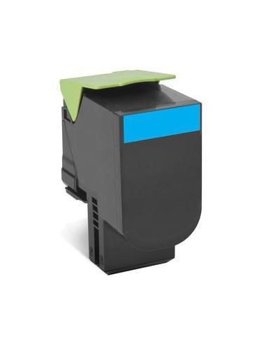 80C2XC0 - Toner Cyan original Lexmark 802XC - 4000 pages 