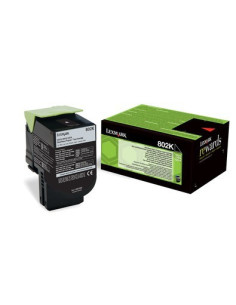 80C20K0 - Toner Noir original Lexmark 802K - 1000 pages 