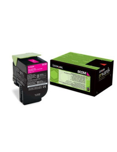 80C20M0 - Toner Magenta original Lexmark 802M - 1000 pages 