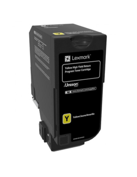 84C2HY0 - Toner Jaune original Lexmark 16000 pages 
