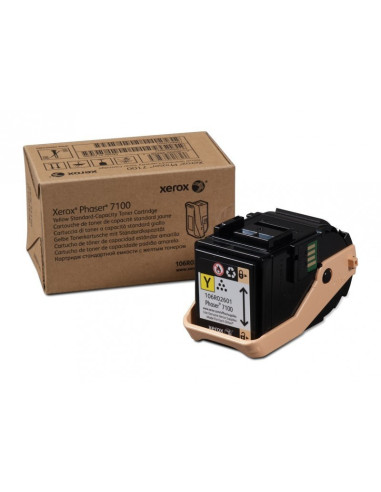106R02601 -Toner Jaune Original XEROX 7100 - 4 500 pages 