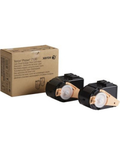 106R02602 - Pack de 2 - Toner cyan Original XEROX 7100 - 2 x 4 500 pages 