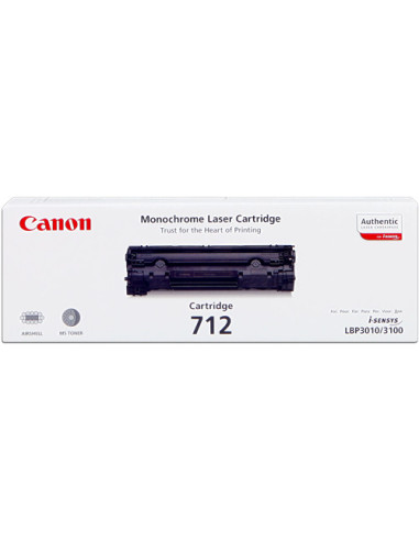 1870B002 - Toner original Canon 712 noir 1500 pages 