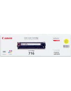 1977B002 - Toner original Canon 716y jaune 1500 pages 