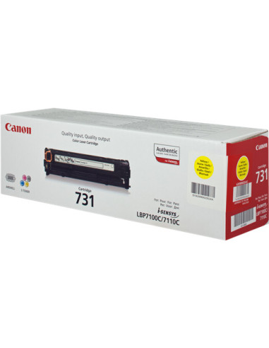 6269B002 - Toner original Canon 731y jaune 1500 pages 