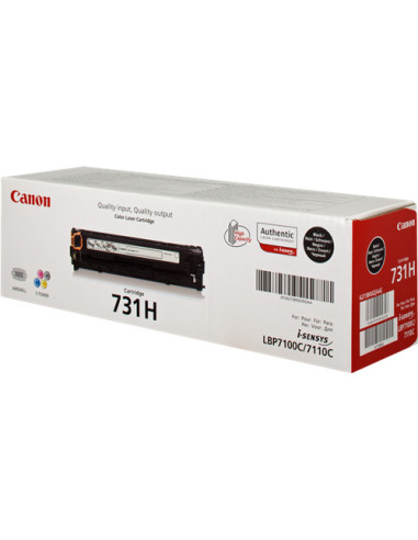 6273B002 - Toner original Canon 731 HBK Noir 2400 pages 