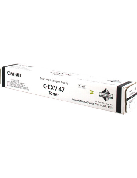 8516B002 - Toner original Canon C-EXV47bk noir 19000 pages 