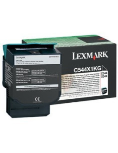 C544X1KG - Toner Noir original Lexmark - 6000 pages 
