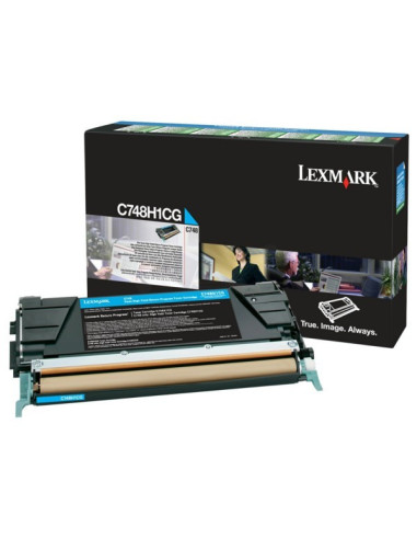 C748H1CG - Toner Cyan original Lexmark 10000 pages 