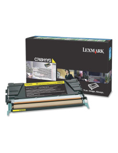 C748H1YG - Toner Jaune original Lexmark 10000 pages 
