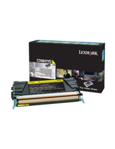 C748H3YG - Toner Jaune original Lexmark 10000 pages 