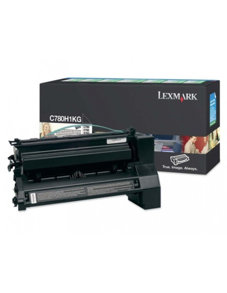 C780H1KG - Toner Noir original Lexmark - 10 000 pages 