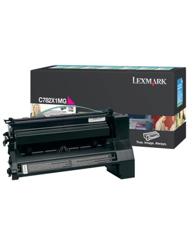 C782X1MG - Toner Magenta original Lexmark - 15000 pages 