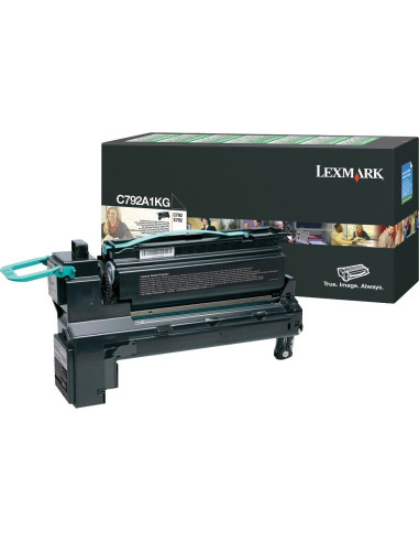 C792A1KG - Toner Noir original Lexmark 6000 pages 