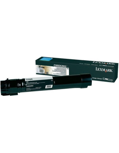 C950X2KG - Toner Noir original Lexmark - 38 000 pages 