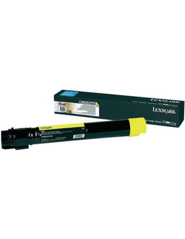 C950X2YG - Toner Jaune original Lexmark - 24000 pages 